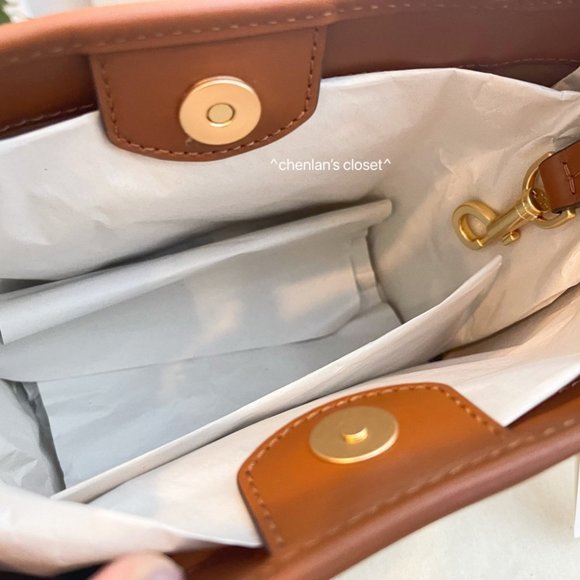 🔥NeW! Tory Burch McGraw Woven Stripe Small Bucket Bag - Picture 11 of 16